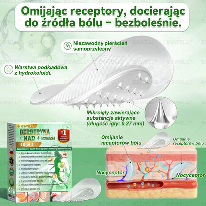 BSWELL® Nano mikroigłowy plaster wyszczuplający (Raz dziennie, efekty już po 28 dniach Wspiera odchudzanie, serce, cukrzycę, sen, jelita, stawy i więcej.)🔥🔥