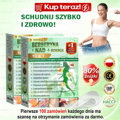 BSWELL® Nano mikroigłowy plaster wyszczuplający (Raz dziennie, efekty już po 28 dniach Wspiera odchudzanie, serce, cukrzycę, sen, jelita, stawy i więcej.)🔥🔥