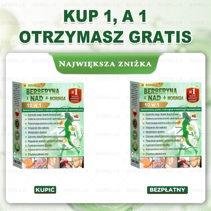 BSWELL® Nano mikroigłowy plaster wyszczuplający (Raz dziennie, efekty już po 28 dniach Wspiera odchudzanie, serce, cukrzycę, sen, jelita, stawy i więcej.)🔥🔥