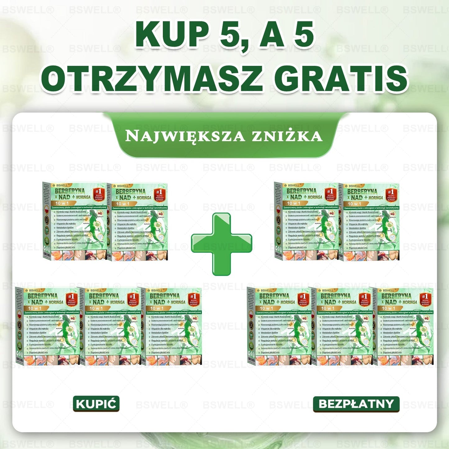 BSWELL® Nano mikroigłowy plaster wyszczuplający (Raz dziennie, efekty już po 28 dniach Wspiera odchudzanie, serce, cukrzycę, sen, jelita, stawy i więcej.)🔥🔥